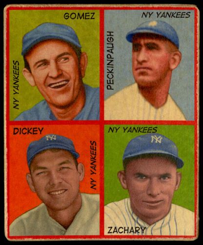 69 Gomez Peckinpaugh Dickey Zachary